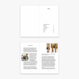 Buchinnenseiten von Heinz Butz – Kleinskulpturen, Sieveking Verlag