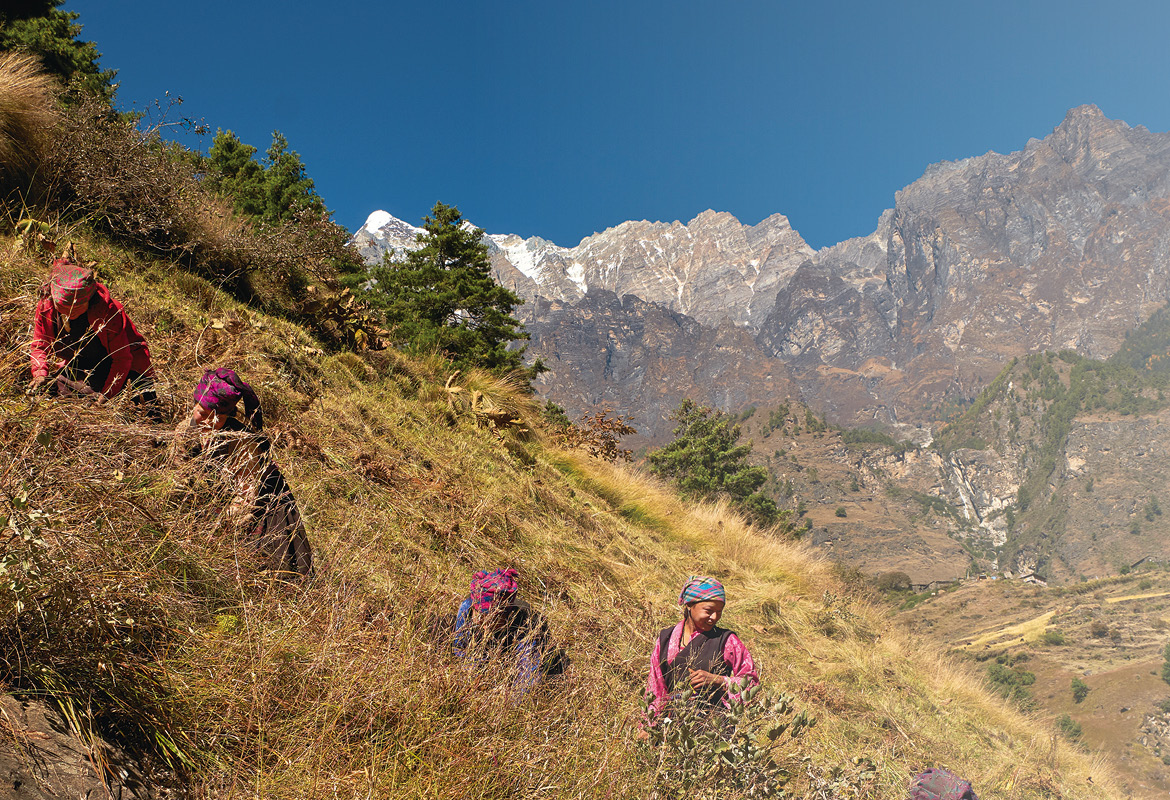 © Enno Kapitza/Agentur Focus 2018 Aus: Tsum Glück. Ein entlegenes Tal im Himalaya, Sieveking Verlag 2018.