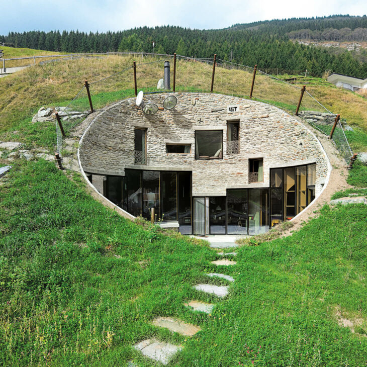 Villa Vals, Schweiz, aus: Bergblick, Sieveking Verlag