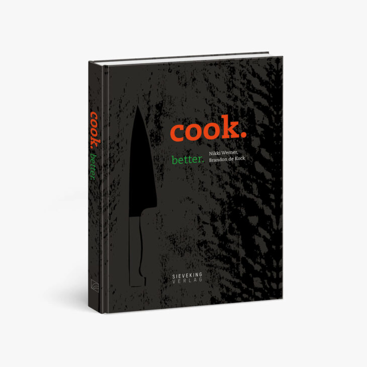Buchcover von cook.better, Sieveking Verlag