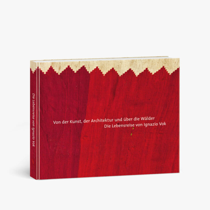 Buchcover von Die Lebensreise von Ignazio Vok. Von der Kunst, der Architektur und über die Wälder, Sieveking Verlag