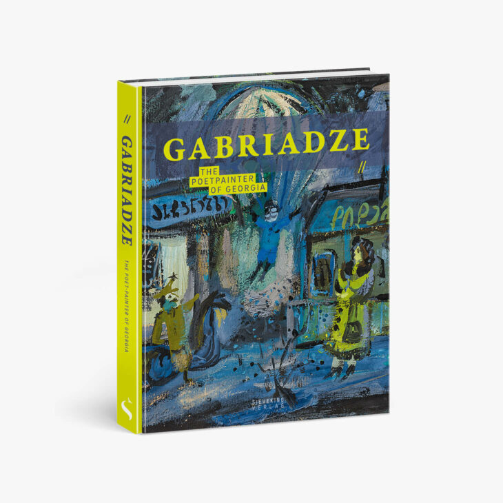 Buchcover von Rezo Gabriadze, Englische Ausgabe, Sieveking Verlag
