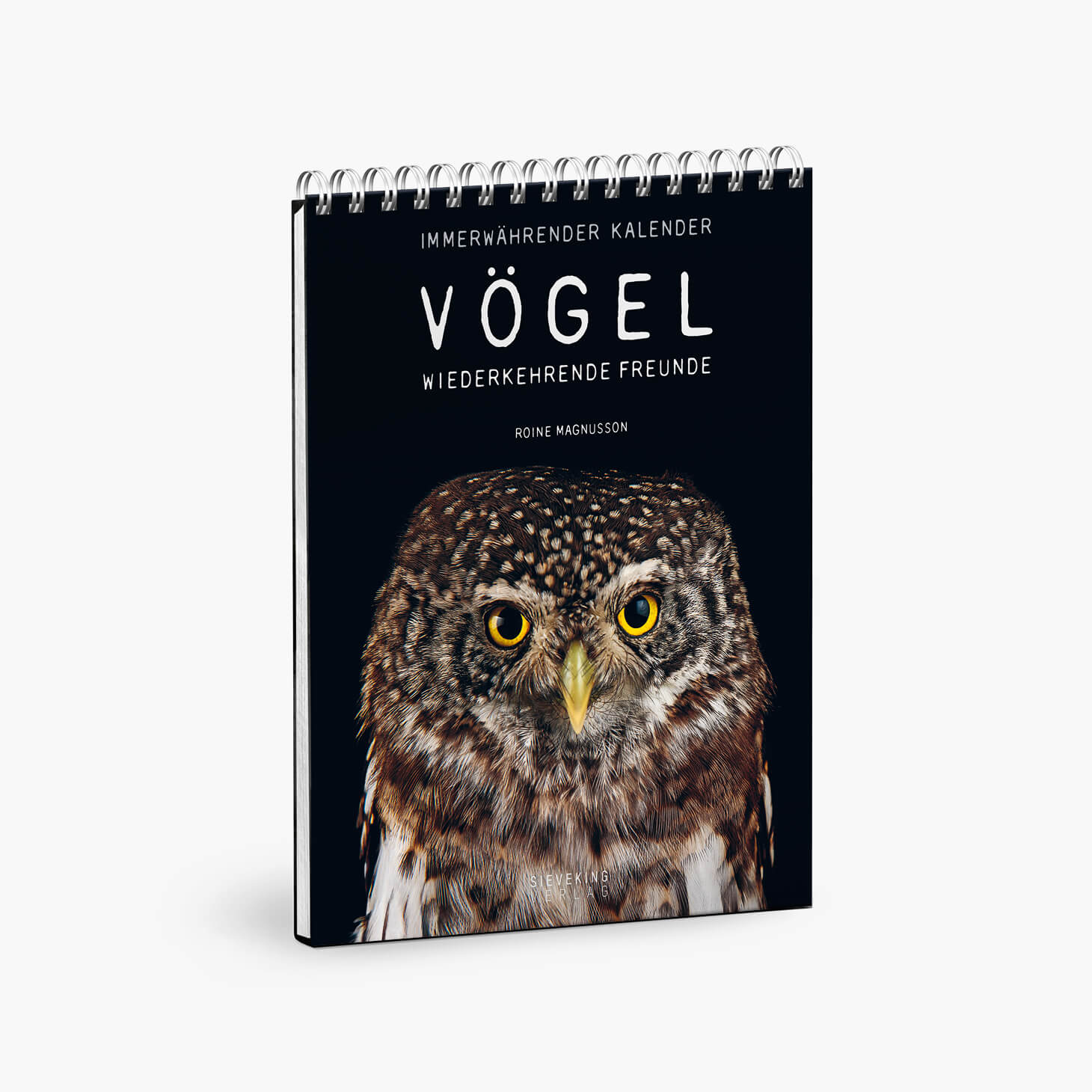Immerwährender Kalender, Produktbild, Vögel, Sieveking Verlag