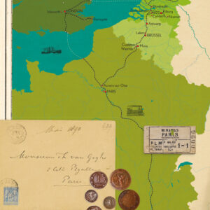 Collage aus: Der große Van-Gogh-Atlas, Sieveking Verlag