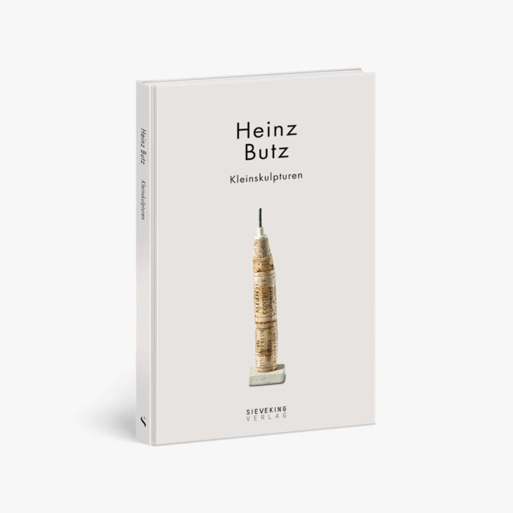 Buchcover von Heinz Butz. Kleinskulpturen, Sieveking Verlag