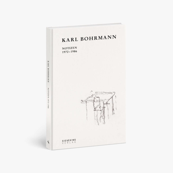 Buchcover von Karl Bohrmann. Notizen, Sieveking Verlag