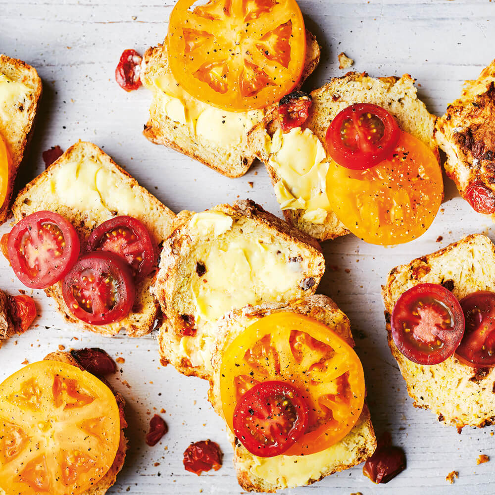 Tomaten gebacken und geröstet, aus: To mate, Sieveking Verlag