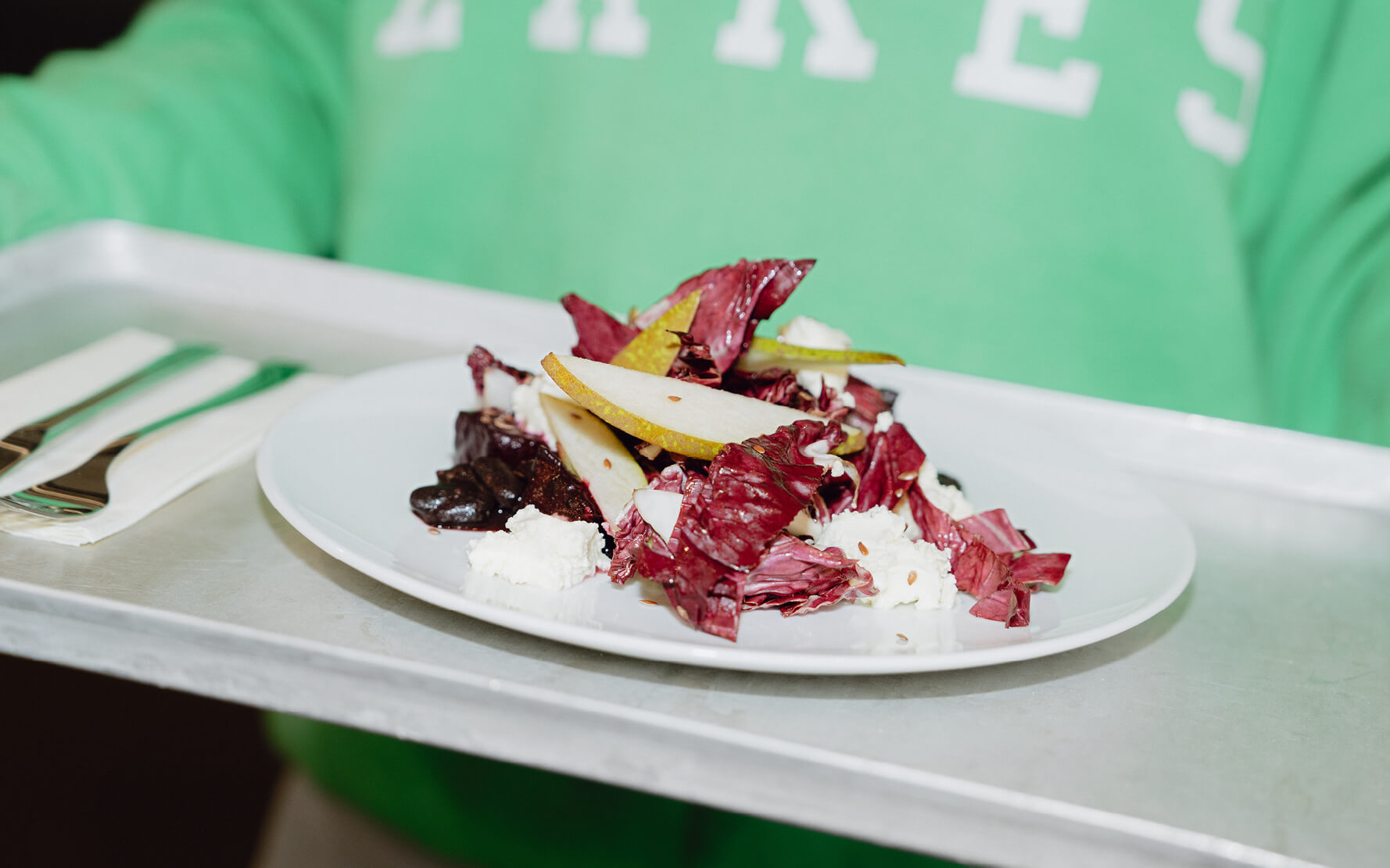 Winter-Salat mit rote Beete