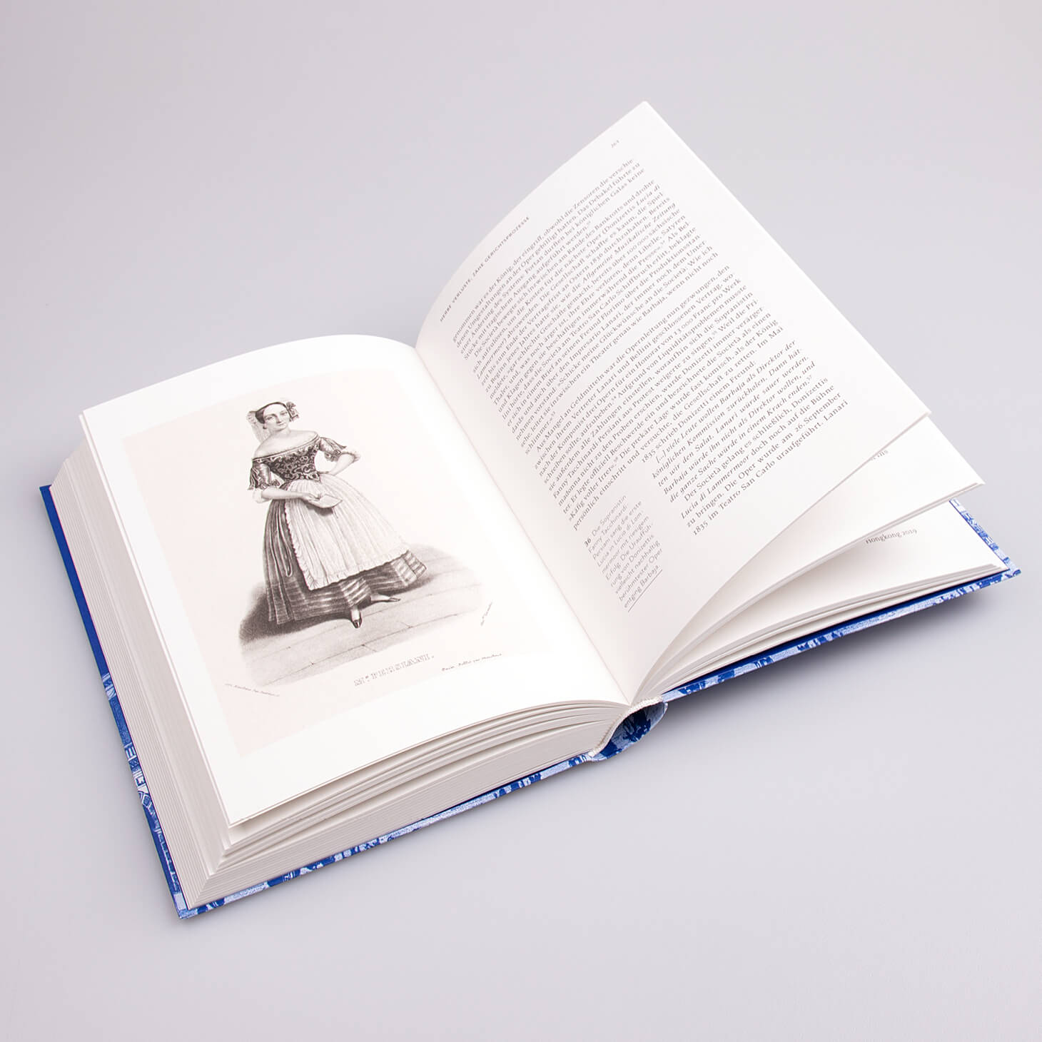 Aufgeschlagenes Buch Domenico Barbaja