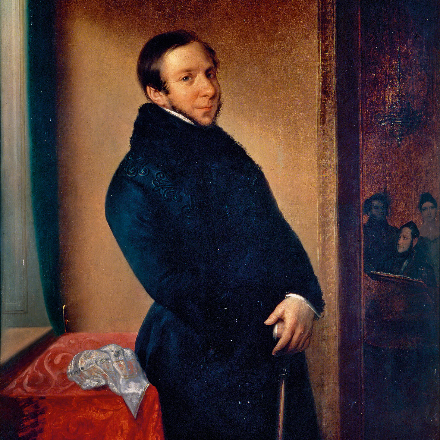 Gemälde von Domenico Barbaja. Vermutlich um 1820
