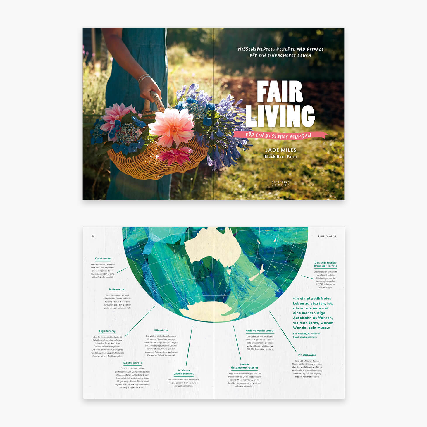 Doppelseiten aus Fair Living
