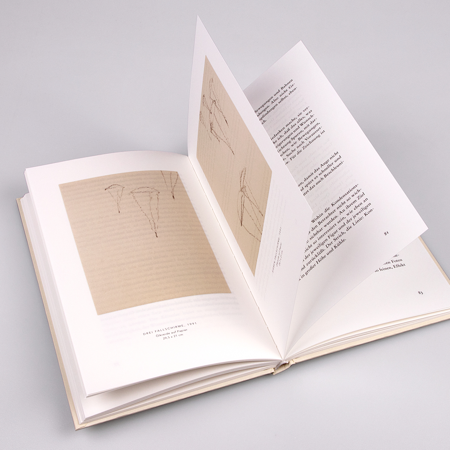Aufgeschlagenes Buch Karl Bohrmann Notizen