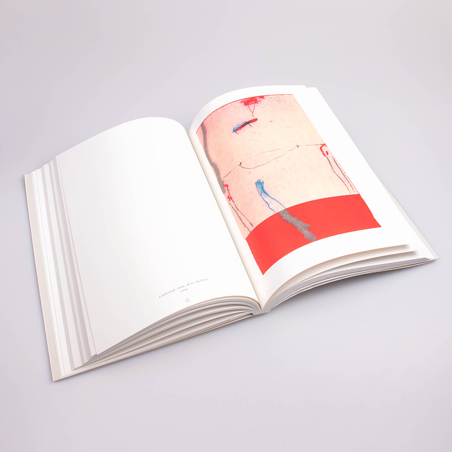 Aufgeschlagenes Buch Karl Bohrmann In der Luft