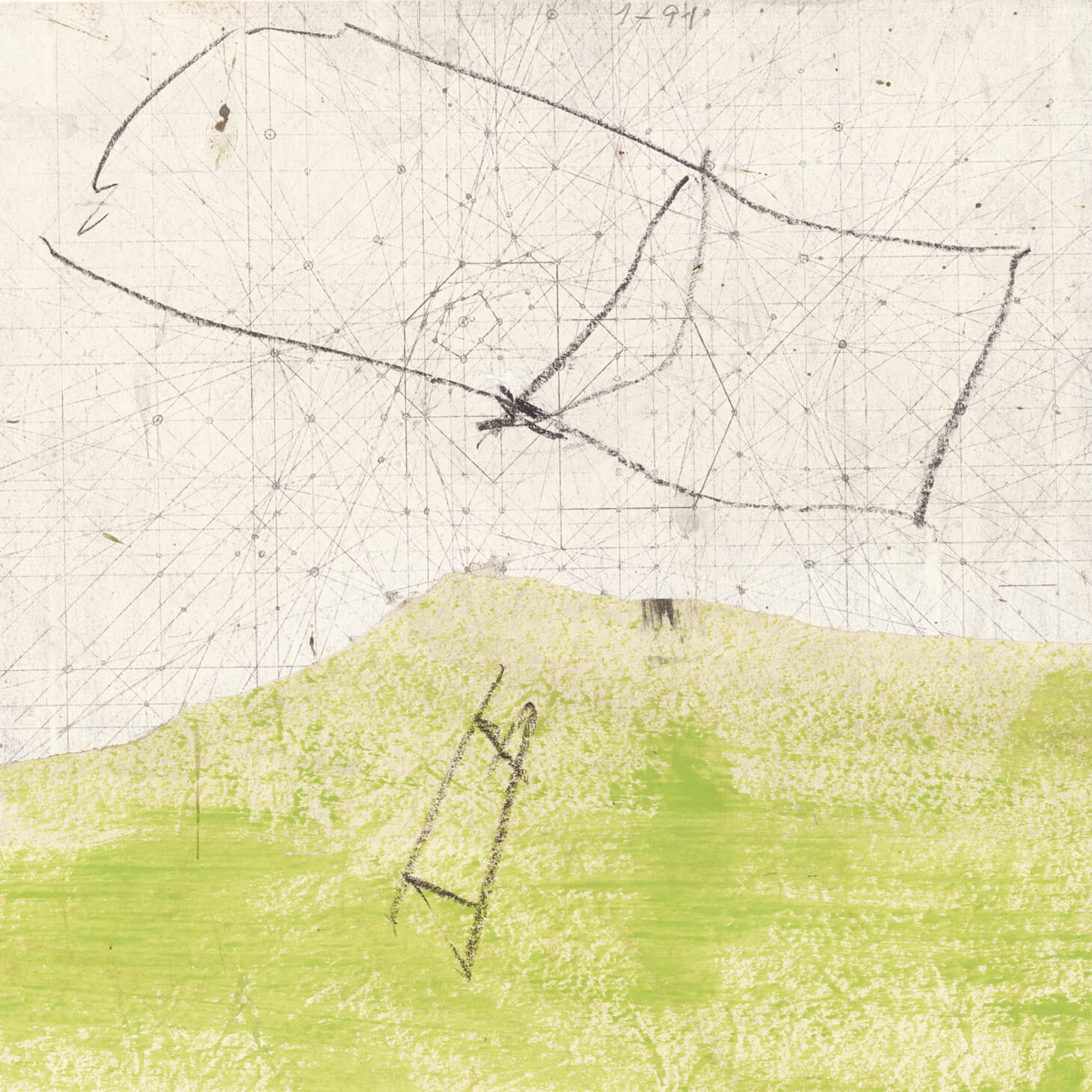 Landschaft (Leiter, Ikarus), 1991