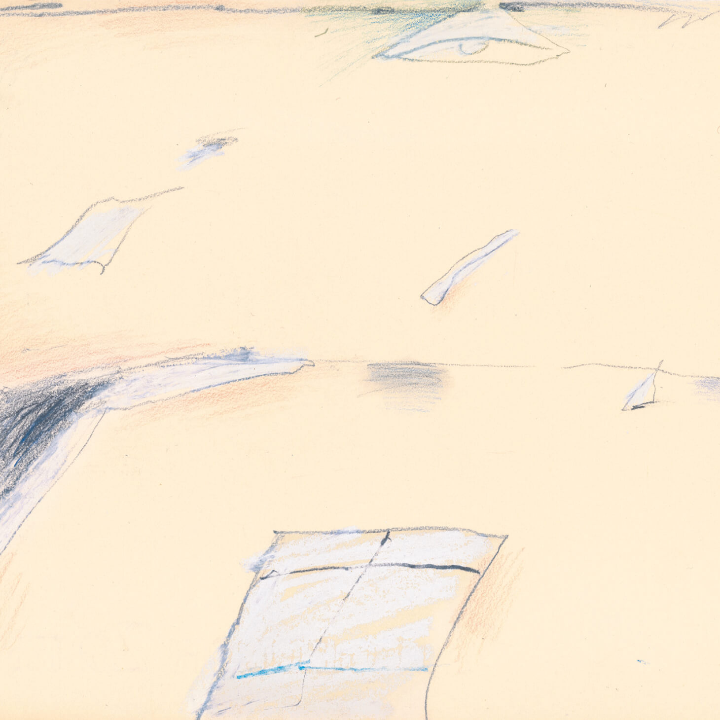 Landschaft (Lampe, Fenster), 1978