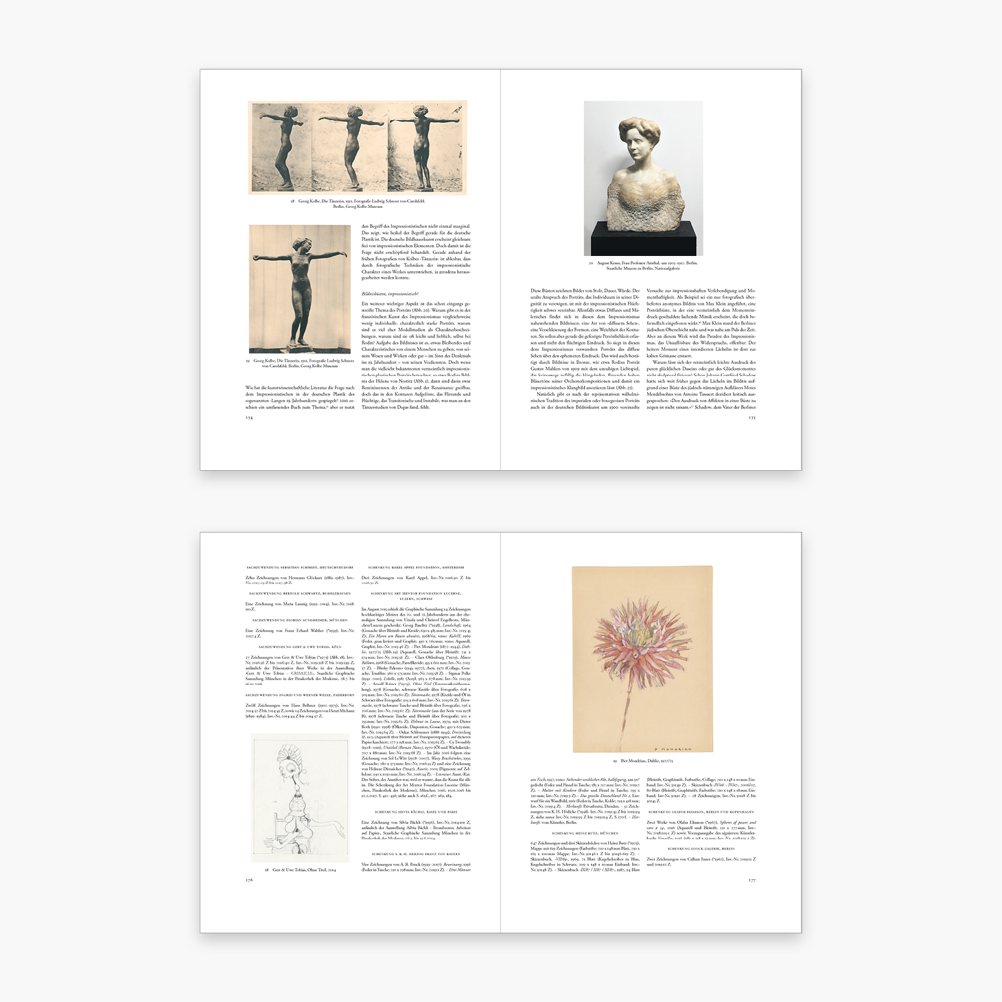 Doppelseiten aus Jahrbuch 2019
