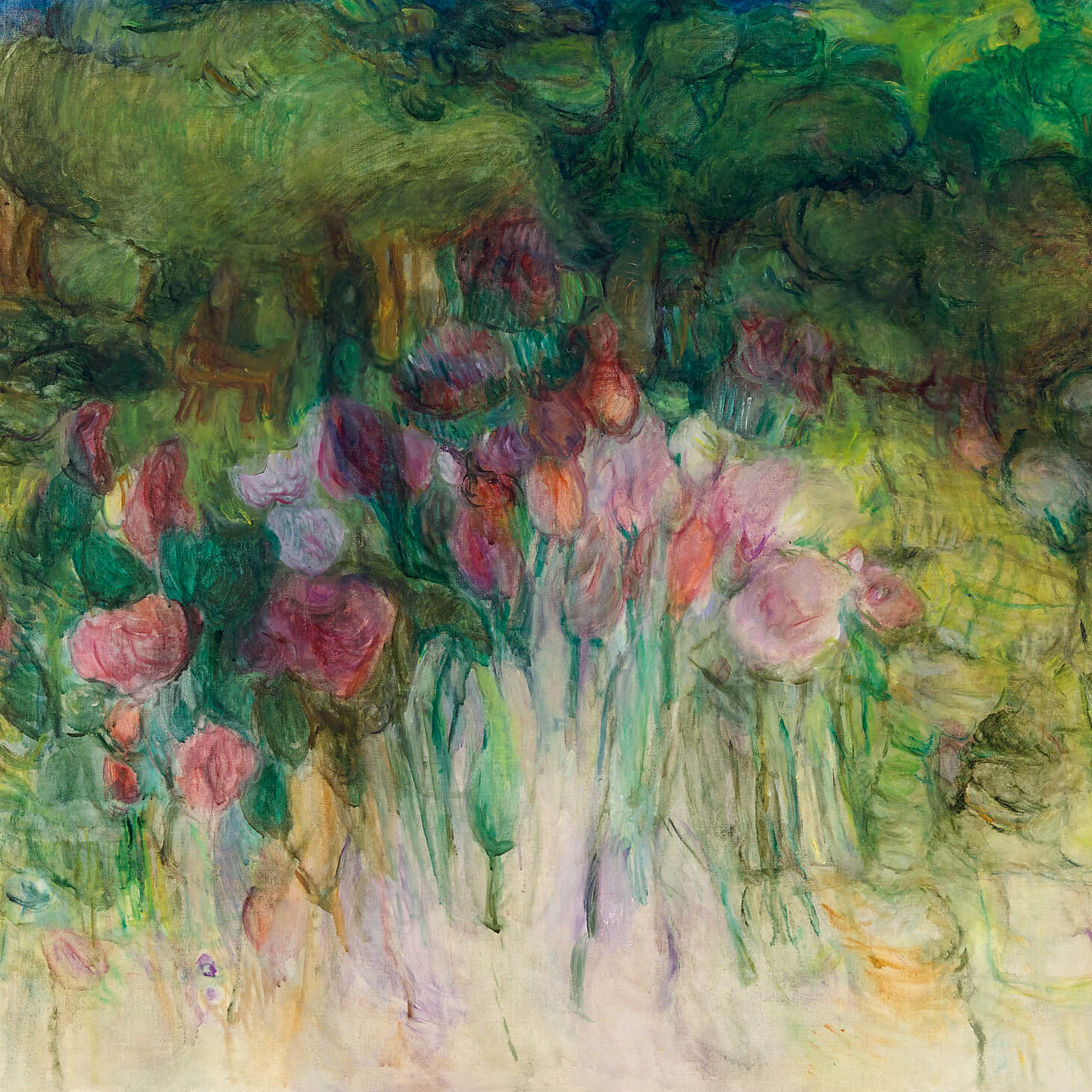 Ohne Titel, 1961 (Tulpengarten)