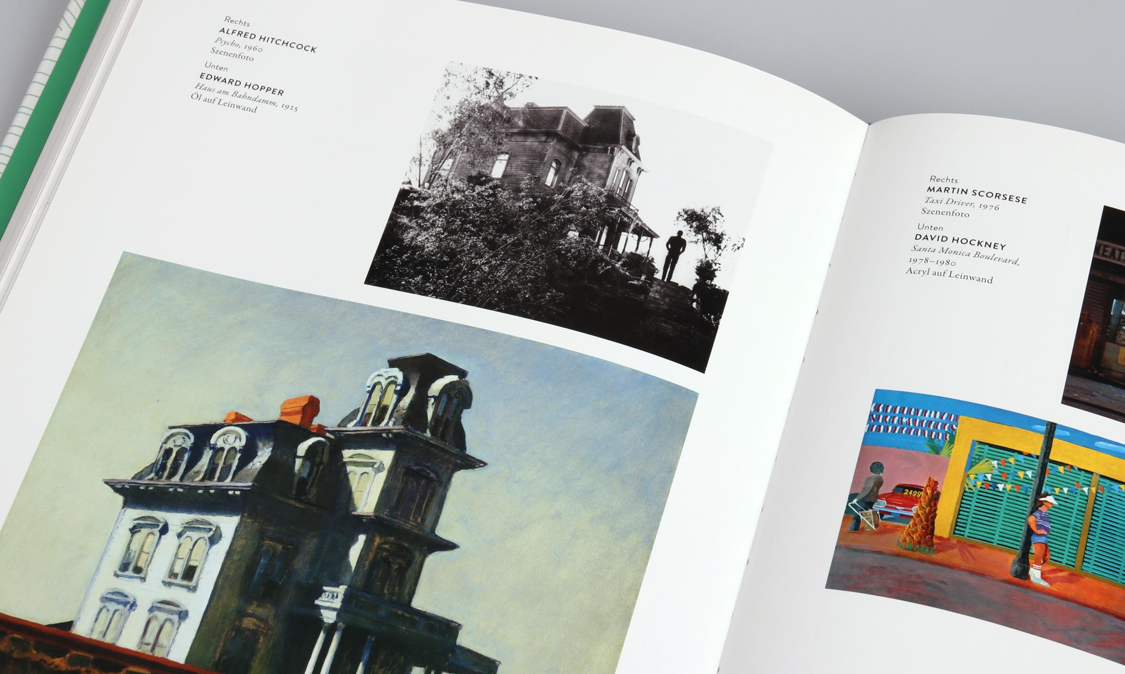 Aufgeschlagenes Buch Welt der Bilder